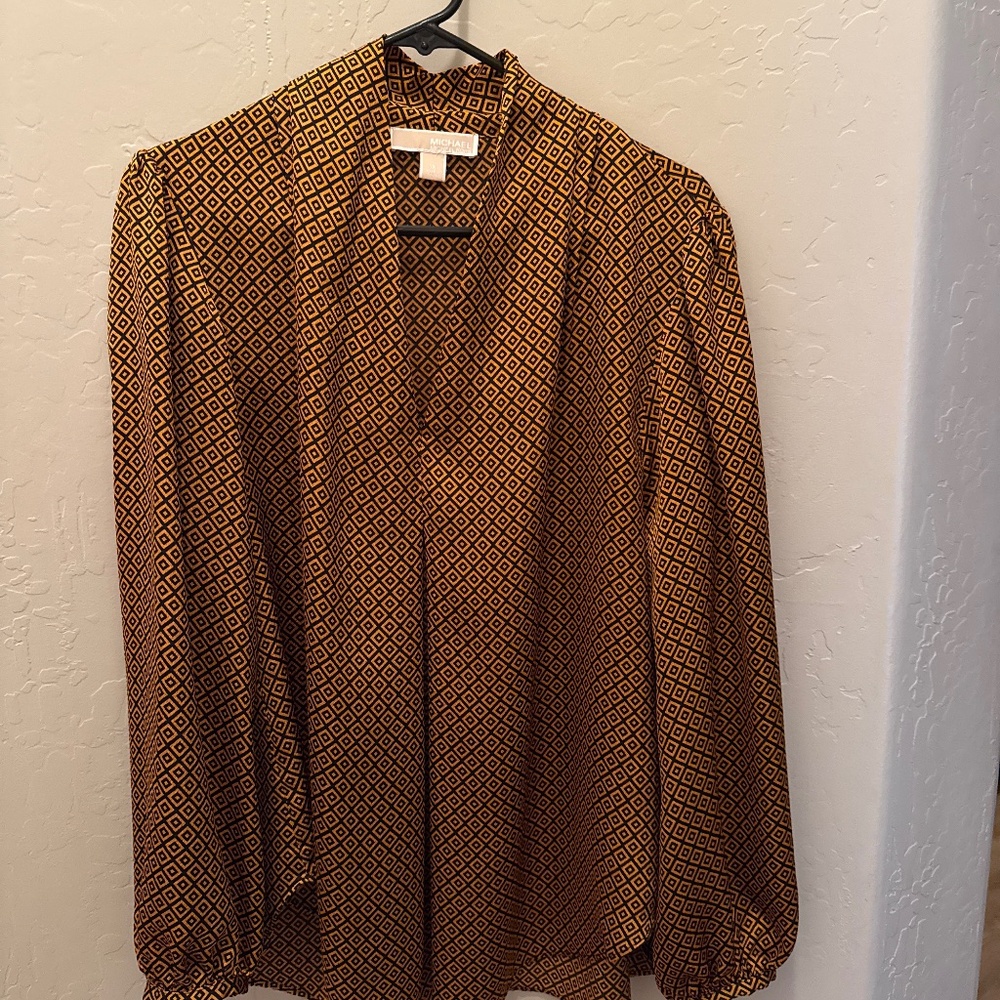 Shimmery Gold Blouse
